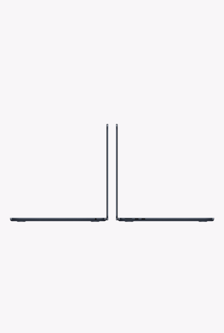 MacBook Air (2024) - 13 inch - M3 - 8GB+256GB - Midnight - AC+ (11-July-27) -  Pre-owned