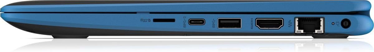 HP Business Laptop Notebook ProBook X360 11 G3 EE celeron 4GB 128GB SSD 1366x768 Touchscreen Windows 10 (Blue)