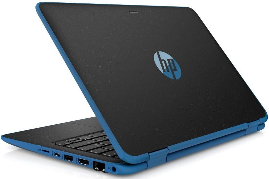 HP Business Laptop Notebook ProBook X360 11 G3 EE celeron 4GB 128GB SSD 1366x768 Touchscreen Windows 10 (Blue)