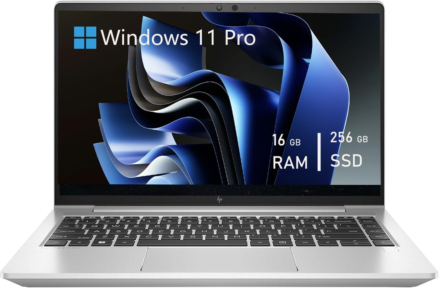 HP EliteBook 645 G9 14" FHD Laptop, AMD Ryzen 5 PRO 5675U Hexa-core (6 Core), 16 GB RAM, 256 GB SSD, CAM, Bluetooth, WiFi, Windows 11 Pro