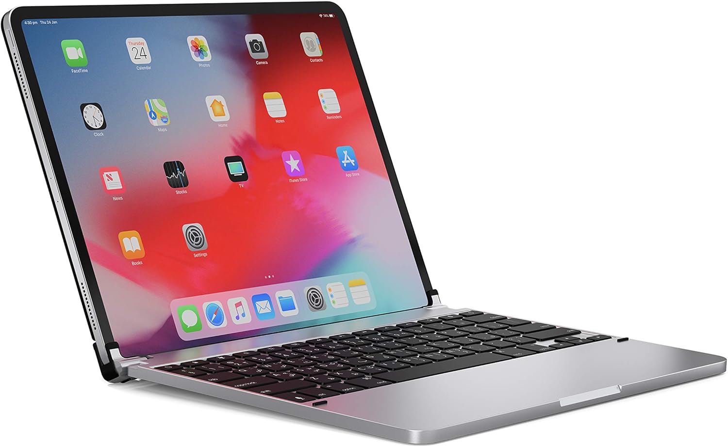 Brydge BRY6021A Aluminium Bluetooth Keyboard for iPad Pro 12.9-inch Silver (NEW)