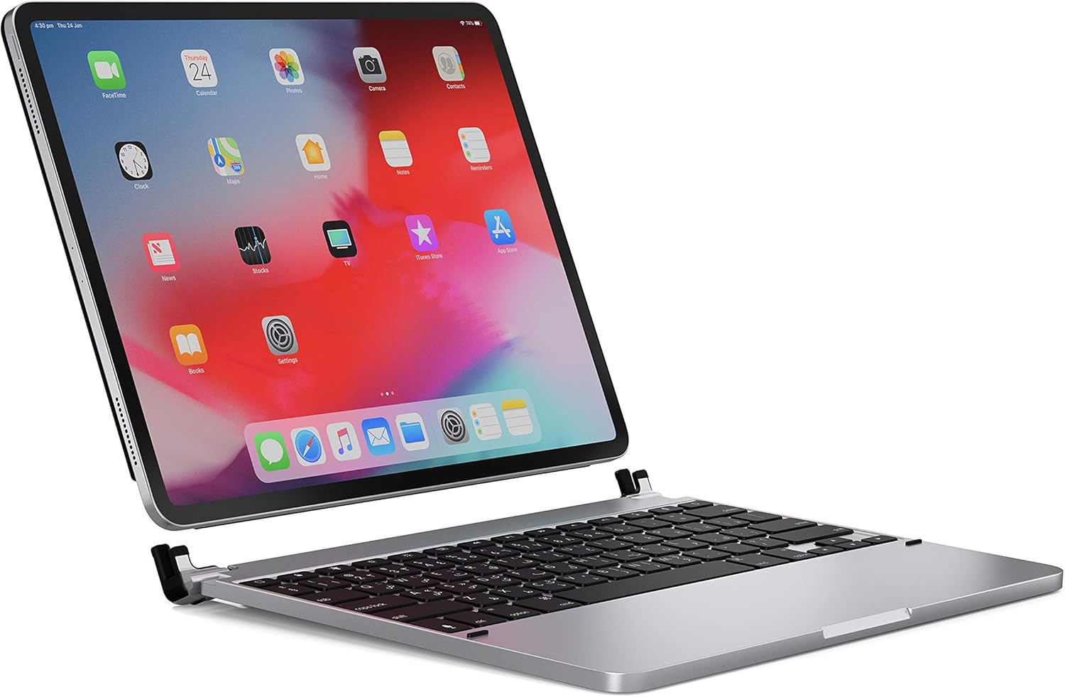 Brydge BRY6021A Aluminium Bluetooth Keyboard for iPad Pro 12.9-inch Silver (NEW)