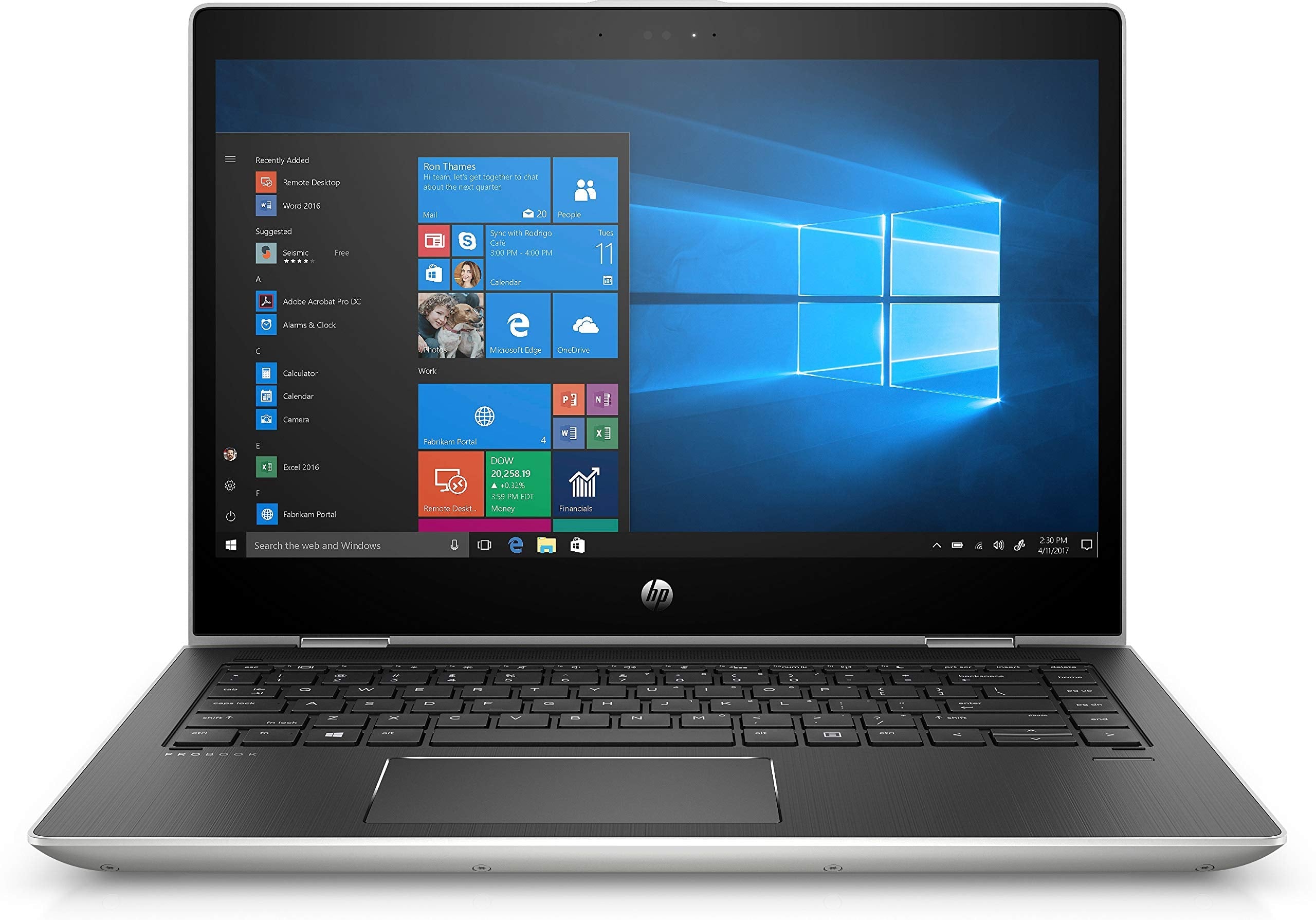 HP ProBook x360 440 G1 14" – Core i3 8th Gen, 8GB RAM, 256GB SSD (2‑in‑1)