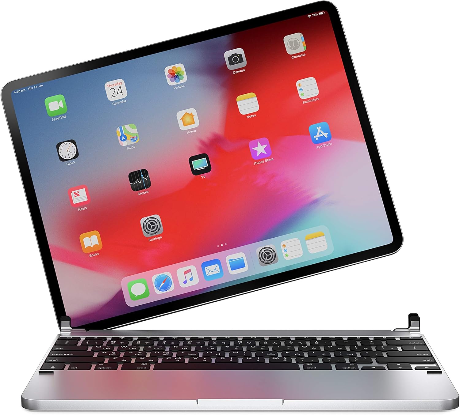Brydge BRY6021A Aluminium Bluetooth Keyboard for iPad Pro 12.9-inch Silver (NEW)
